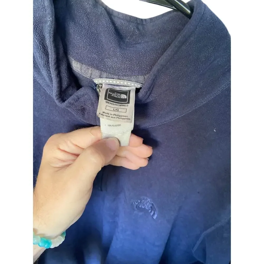 M North Face Fleece pullover sweater 100